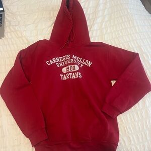 Carnegie Mellon University Red Hoodie NEW